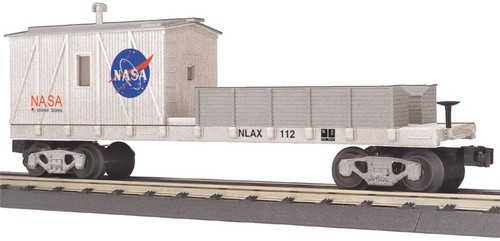 MTH Rail King NASA Grúa Tender Car 30-79388, Nuevo en Caja | Zustand: New