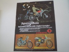 advertising Pubblicità 1977 CIMATTI 86 - CIMATTI KAIMAN 50
