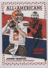 2016 Score All-Americans Red Johnny Manziel #11 0a9
