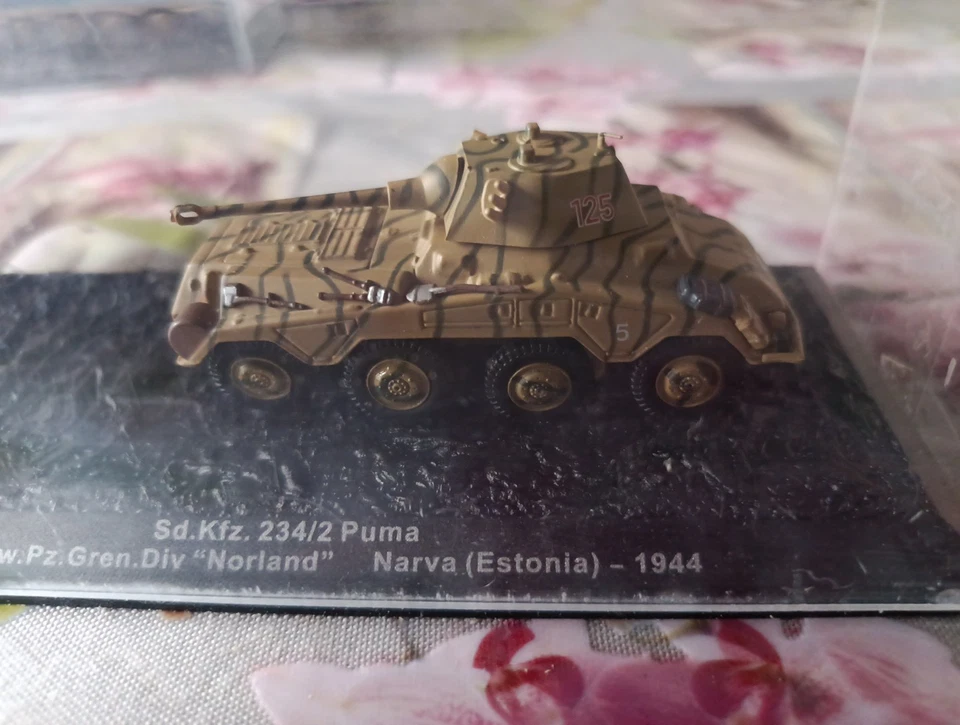 LG491 ALTAYA 1/72 1:72 Char Tank Militaire Sd.Kfz. 234/2 Puma Estonia 1944 Ww2 - Photo 2/4