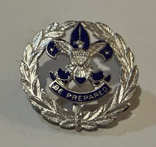 Vintage BSA Council Commissioner Uniform Collar Lapel Pin BOY SCOUTS of AMERICA