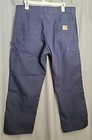 Men's Carhartt FR Pants 34x30 Blue Fire Resistant FRB159 DNY (Actual Fit 34x29) — photo 2