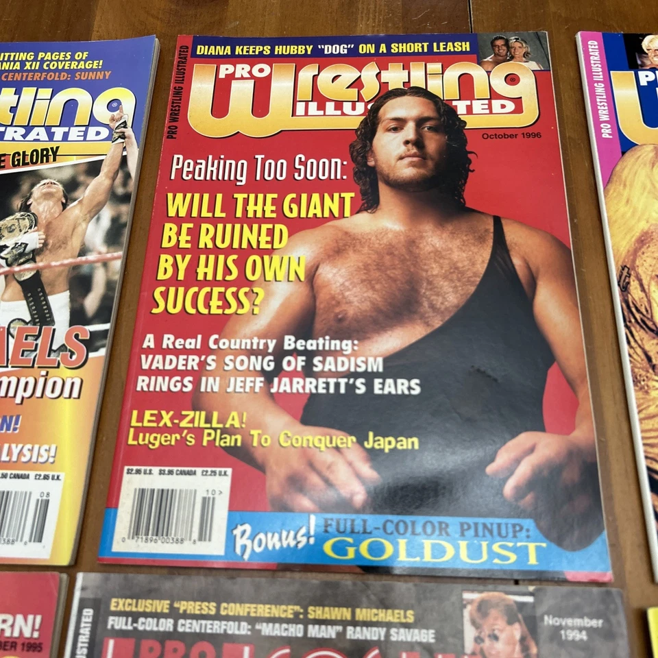Lot of 14 Pro Wrestling Illustrated Magazines Publication Vintage See Pics 12 - Image 3 of 4