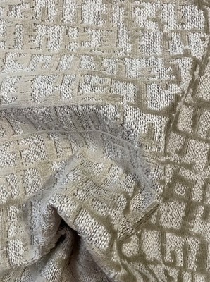 Ambella Home Upholstery Fabric 6 Yards  White Caps Fog  #6052-92 All 1 Piece