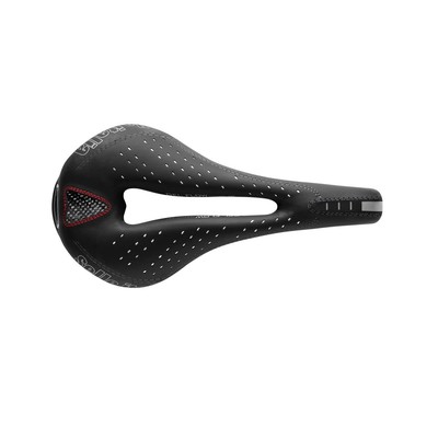 Selle italia sattel max flite gel ti316 superflow: schwarz/schwarz L3