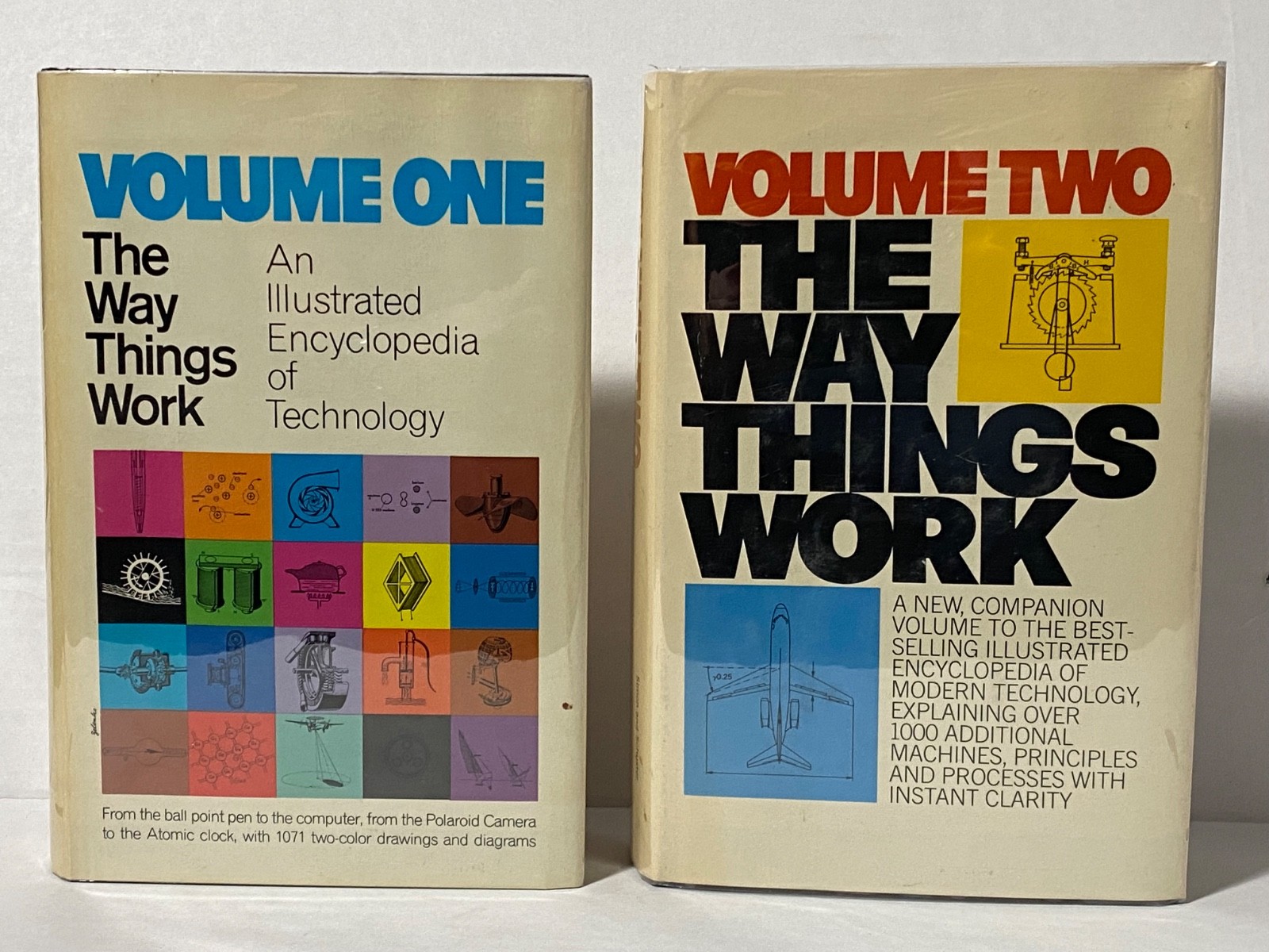 The Way Things Work | Illustrated Encyclopedia of Technology | 2 Volumes HC/DJ |