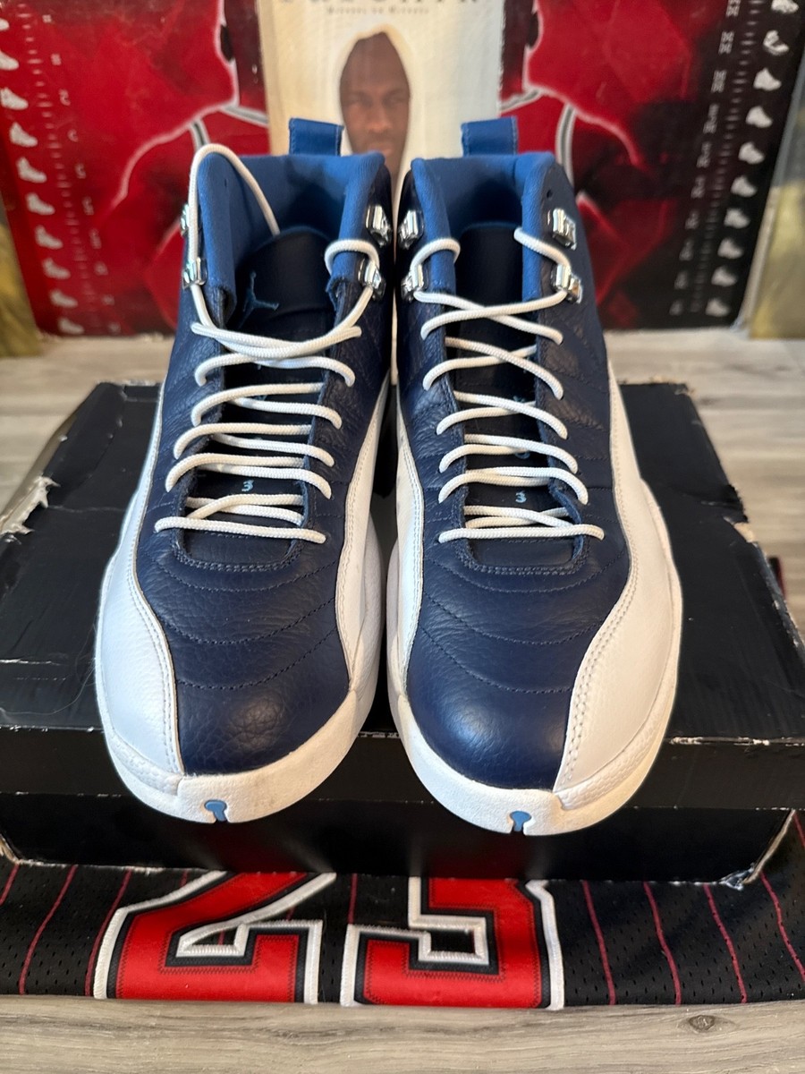 Size 11 - Air Jordan 12 Retro 2012 Obsidian Blue White  display picture 1