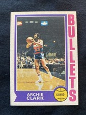 1974-75 Topps - #172 Archie Clark/Capital Bullets