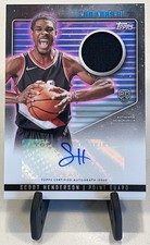 2023-24 Scoot Henderson Topps Midnight RC #RJA-SH Rookie Patch Auto (RPA) ✨