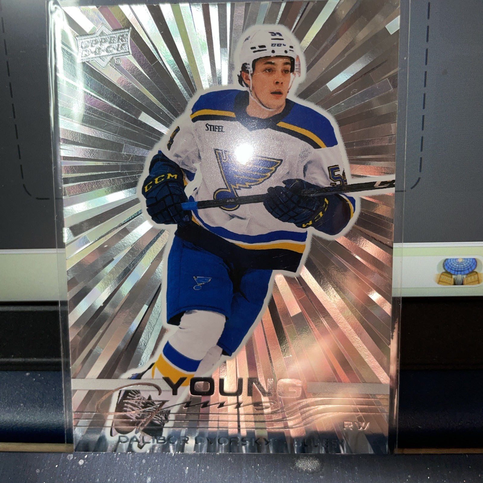 2025-26 Upper Deck Series 1 - Young Guns Dalibor Dvorsky #226 Outburst (RC)
