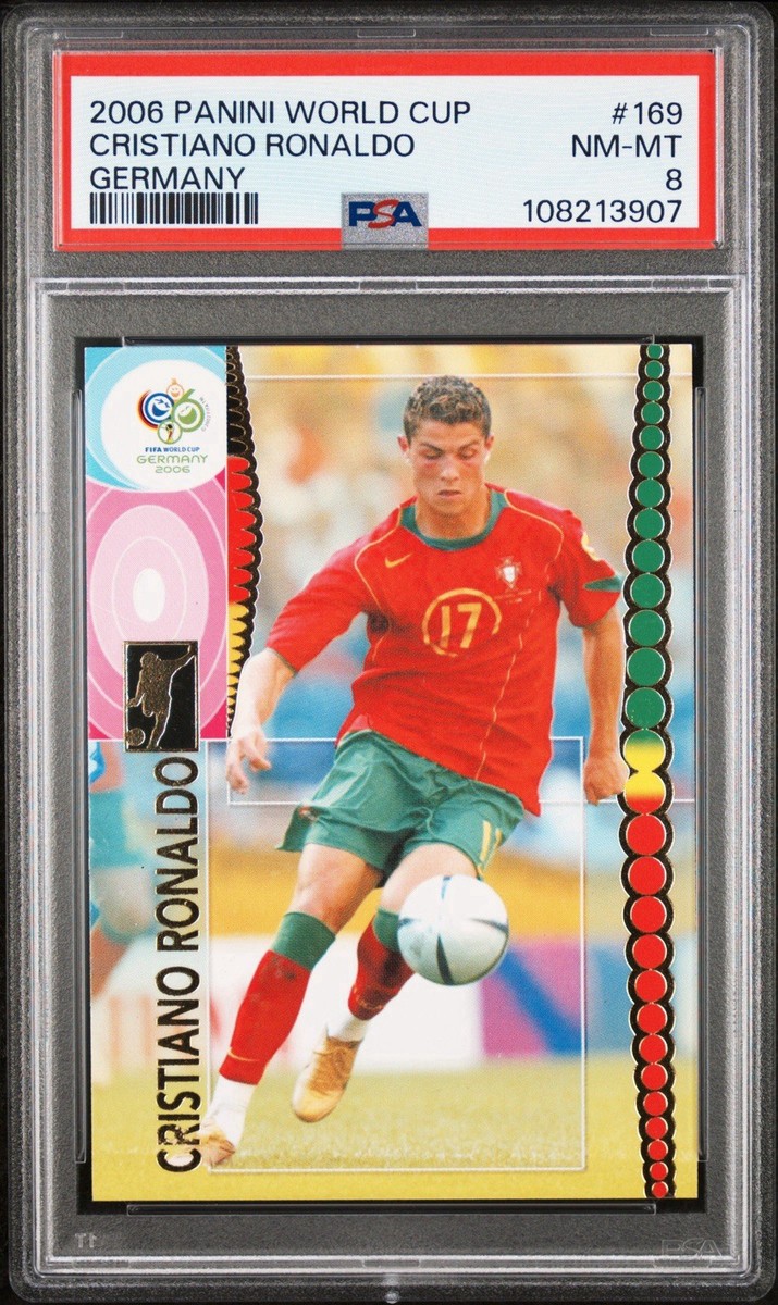 高騰中！2006 WC Cristiano Ronaldo 鑑定7 CR7！ Panini WCCF 2006-07 Cristiano Ronaldo Manchester United