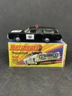 Vintage Lesney Matchbox 55 Custom Disc Wheels Mercury Police Car With Repro Box