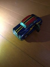 Exhibition item, retro, vintage, , tin, wind-up, ride-on car, classic car, made