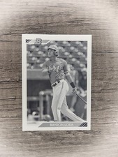 2020 Bowman Heritage - Prospects Bayron Lora #BHP-52 Black & White (RC)