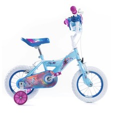 Image of Huffy Disney Frozen 12” Kids Childs Bike Blue Pink 3-5 Years
