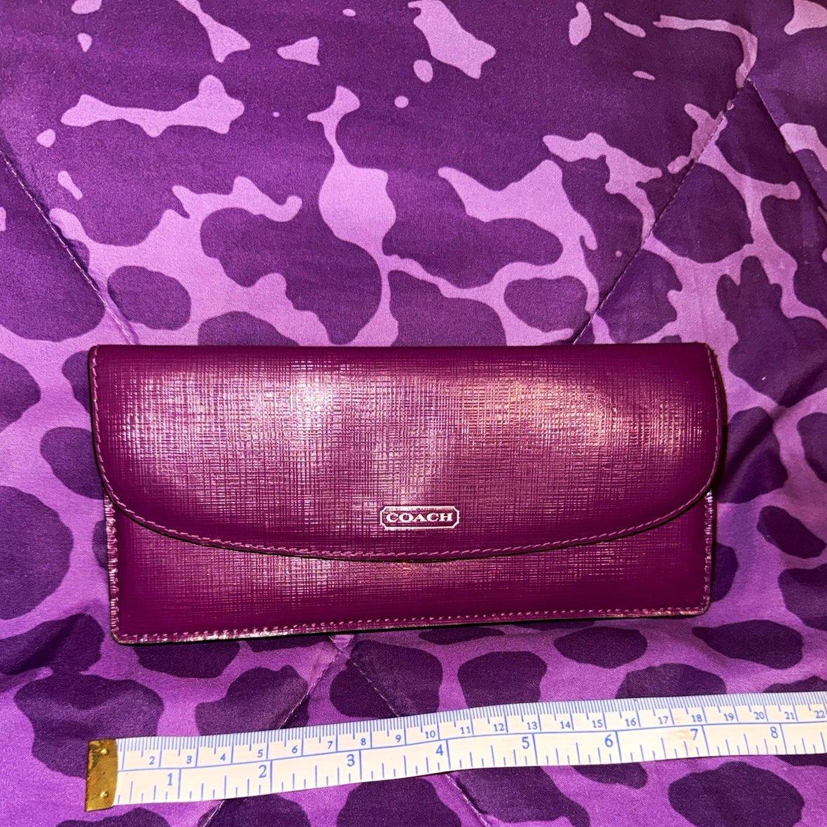 小物 Y2K Coach Signature Long Wallet Lavender Coach Lavender In Women's Wallets for sale | eBay