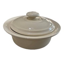 Rare Dansk Craftmark Casserole Ivory Covered ...
