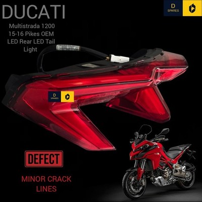 Ducati Multistrada 1200 15-16 Pikes OEM LED Rear Tail Light