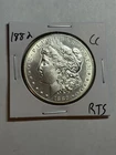 1882 CC Morgan Silver Dollar $1 Looks UNC Better Date CC