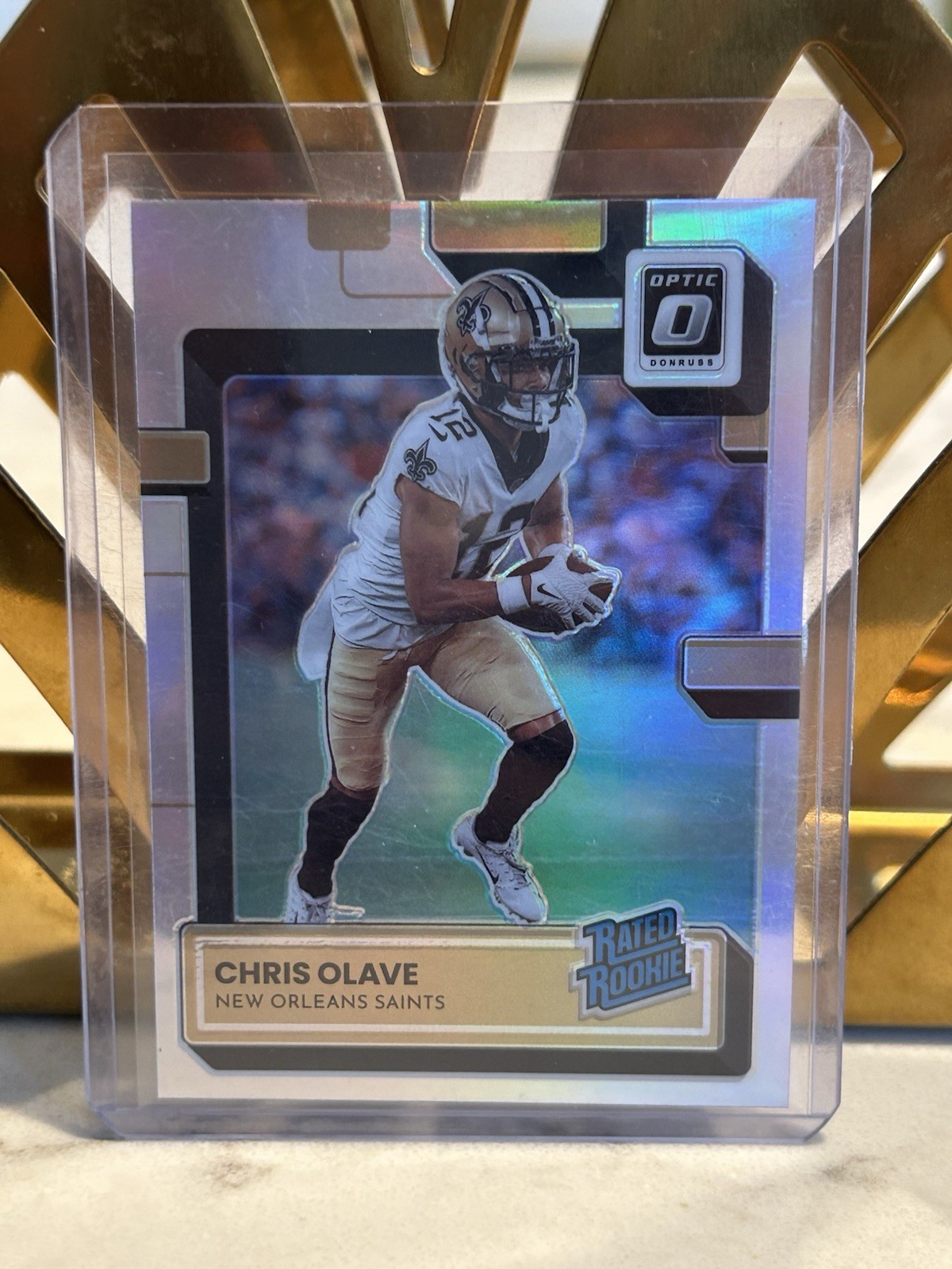 2022 Panini Donruss Optic - Rated Rookie Chris Olave #209 Holo Prizm (RC)