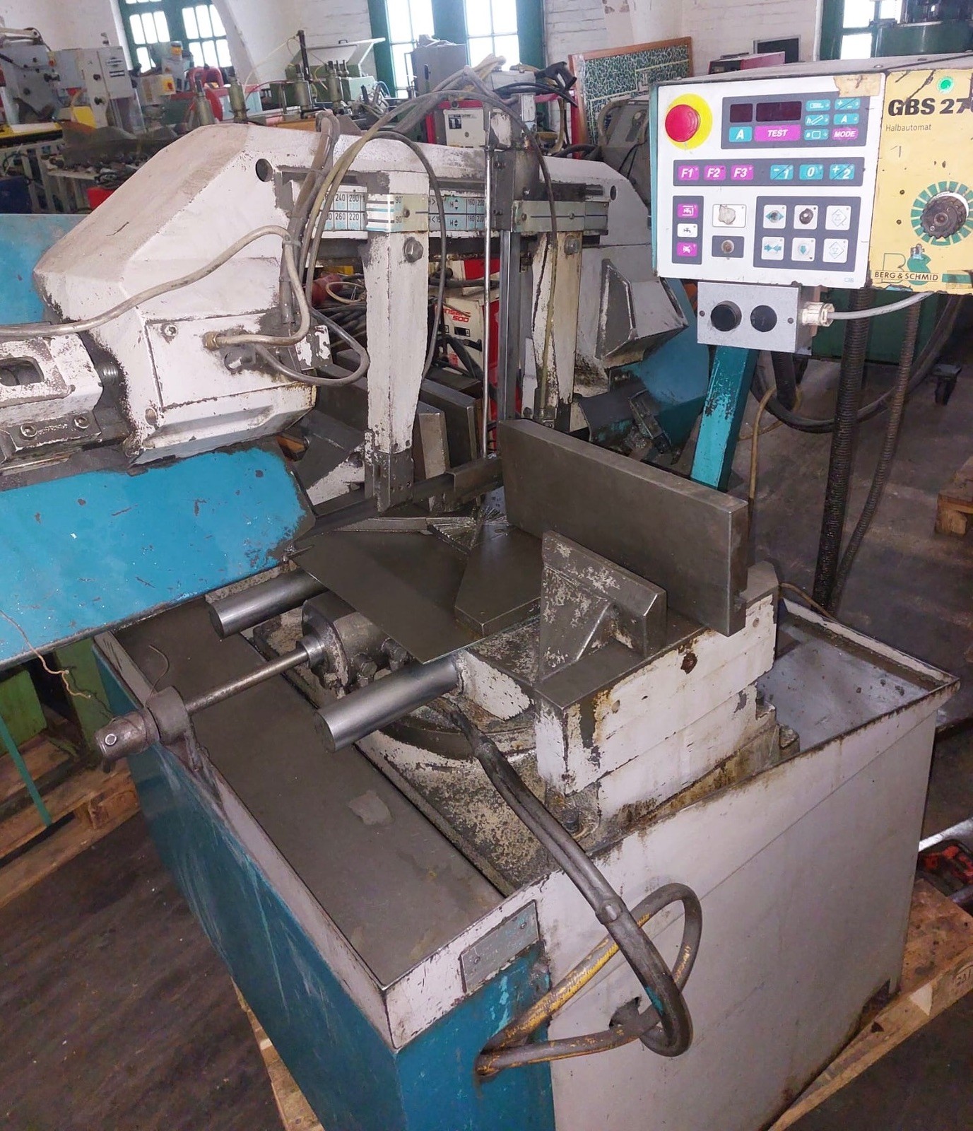 Berg & Schmid GBS 270 – Halbautomatische Bandsäge – Bild 4