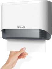 Paper Towel Dispenser,Large Capacity Wall Mount Tissue Dispensers W/ Smart Lock