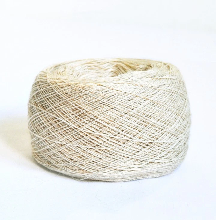 Italian Bio Alpaca - Cotton Knitting Crochet Yarn, 10.6 oz / 300 grams or more - Image 3 of 3