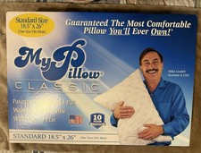 My Pillow Classic Standard Size 18.5 x 26 Bed MyPillow