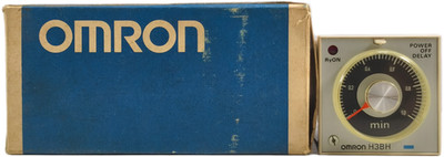 Omron H3BH-8 Power Off Multi Relay Timer 100/110/120 VAC 50/60Hz 0,5 bis 10min