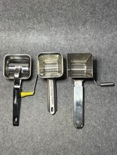 3x Hand Gemüseschneider Mouli Parsmint France | Vintage Küchenhelfer Set