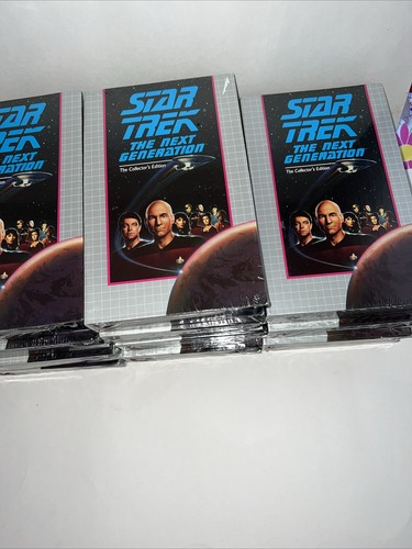 Vintage Star Trek VHS The Next Generation Collector s Edition Set of 15 - Picture 3 of 4