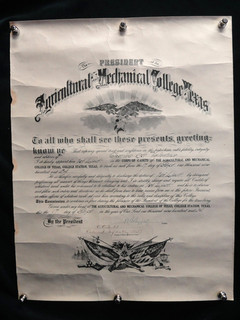 Rare 1924 Agricultural & Mechanical College of Texas 1st Lieut. Corps of Cadets