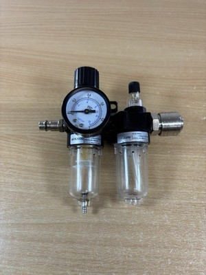 Luft Kompressor Filter Abscheider Wasser Werkzeug Manometer Zubehör Falle