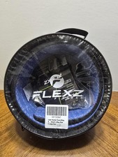 Flexz Fitness Lever Weight Lifting Leather Belt Powerlifting Gym XL BLUE