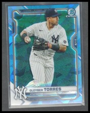 2021 Bowman Chrome Sapphire Edition #50 Gleyber Torres
