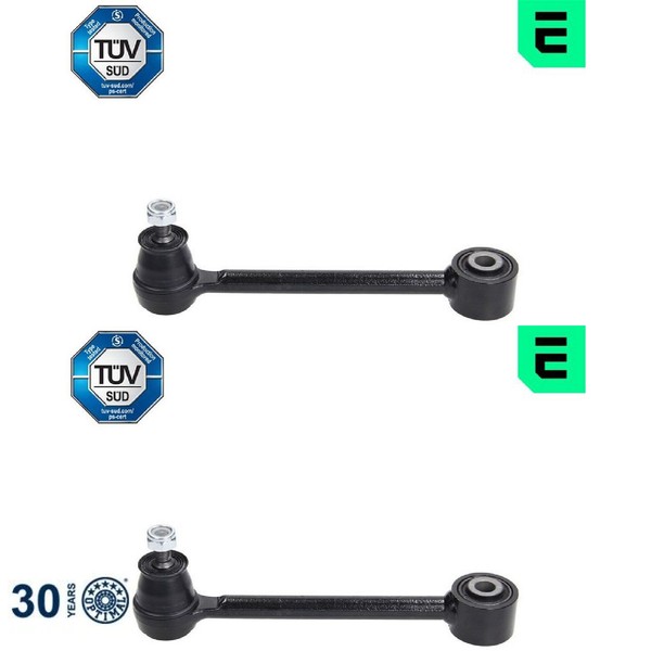 2X Stange/Strebe FüR Stabilisator Optimal G7-1324 2 PendelstüTzen Stabi-image