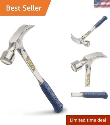 Craftsman-Approved 22 oz Smooth Face Hammer with Long Handle & Grip Technology