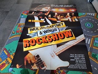 Paul McCartney Rock Show Original Kinoplakat DIN A1