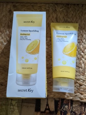 Secret Key Lemon Sparkling Peeling Gel 150mL K-Beauty