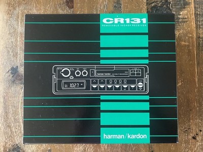 Unicorn 90s Car Audio Harman Kardon CR 131 Brand New Old Stock Boxed and Sealed