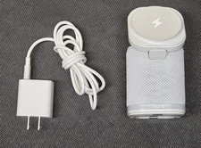 iHome Bluetooth Speaker with Wireless Charger Color Changing Night Light