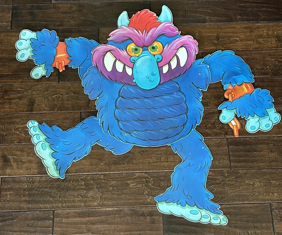 Decoración My Pet Monster 1985 gigante vintage leer Foto 2 de 4