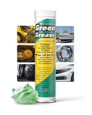 Ultra Heavy Duty Green Grease Tube (14oz - 1 Pack) - NLGI 2, High Temp, Water...
