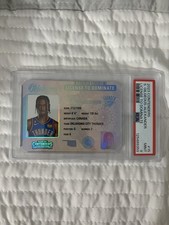 2022-23 Panini Contenders -License to Dominate Shai Gilgeous-Alexander #15 PSA 9
