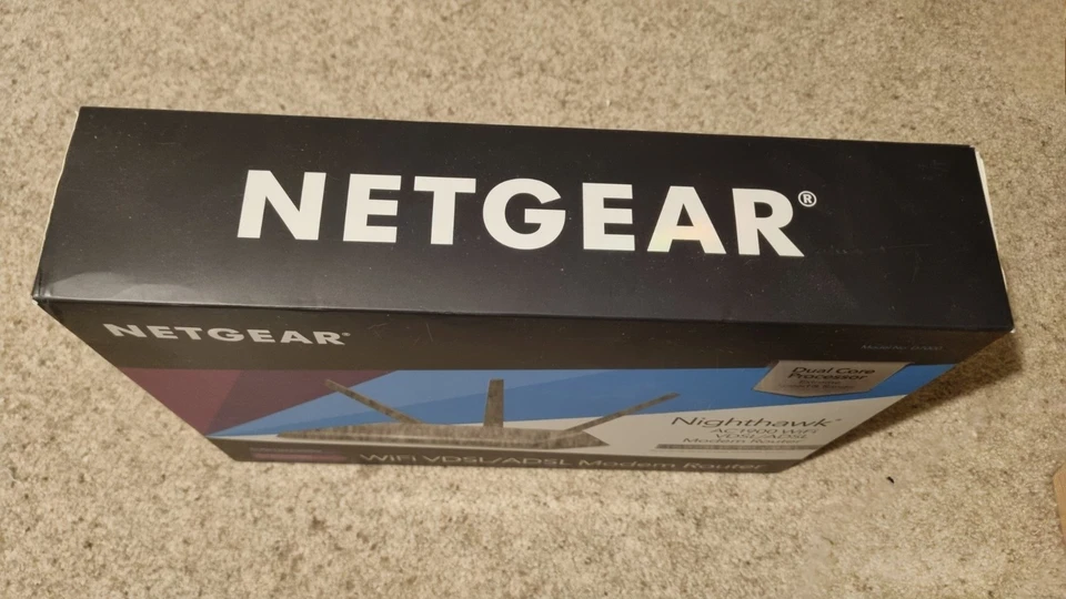 NETGEAR Nighthawk D7000 AC1900 Dual Band Gigabit WiFi Modem Gaming Router - Image 2 of 4