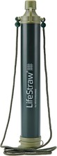 Lifestraw Personal Water Filter Straw for Outdoor Hiking Assorted Colours Green