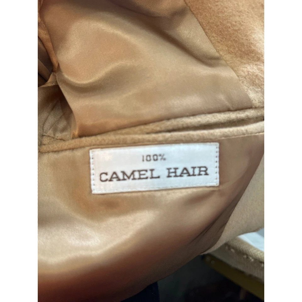 Chaqueta Blazer De Colección Raleights Para Mujer Cabello Camel HECHA EN EE. UU. Foto 2 de 4