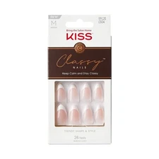 Set of 2 KISS Classy Nails, Press on Nails, Dashing