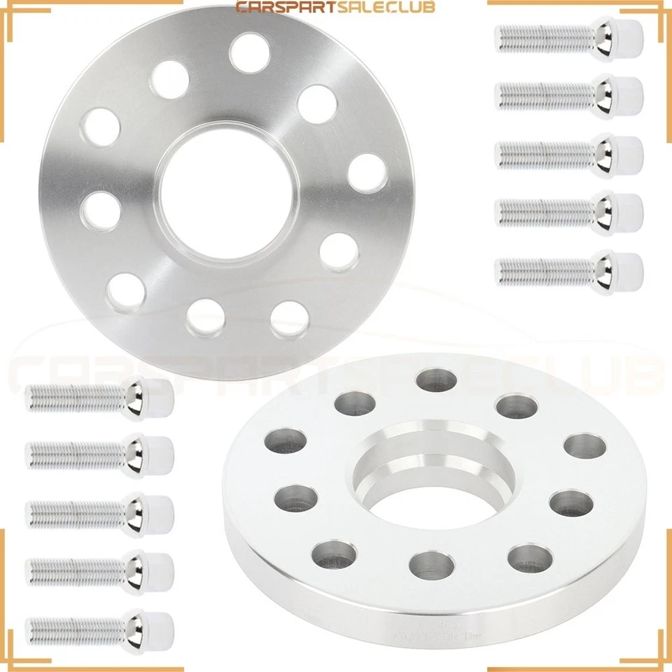 2 piezas espaciadores de rueda 17 mm 5x100 y 5x112 14x1,5 para Audi A3 para Audi Q3 Quattro Foto 2 de 4