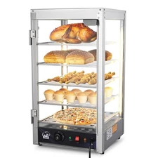 WeChef 600W 5-Shelf Commercial Food Warmer 15" Countertop Catering Pizza